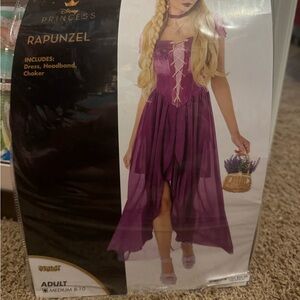 Disney Princess Rapunzel Purple Dress Costume